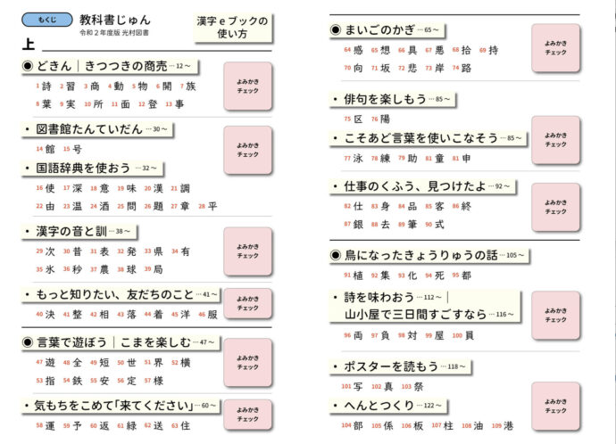漢字を読めて使える 言葉を増やすための電子学習教材 漢字eブック３年生 が発売中